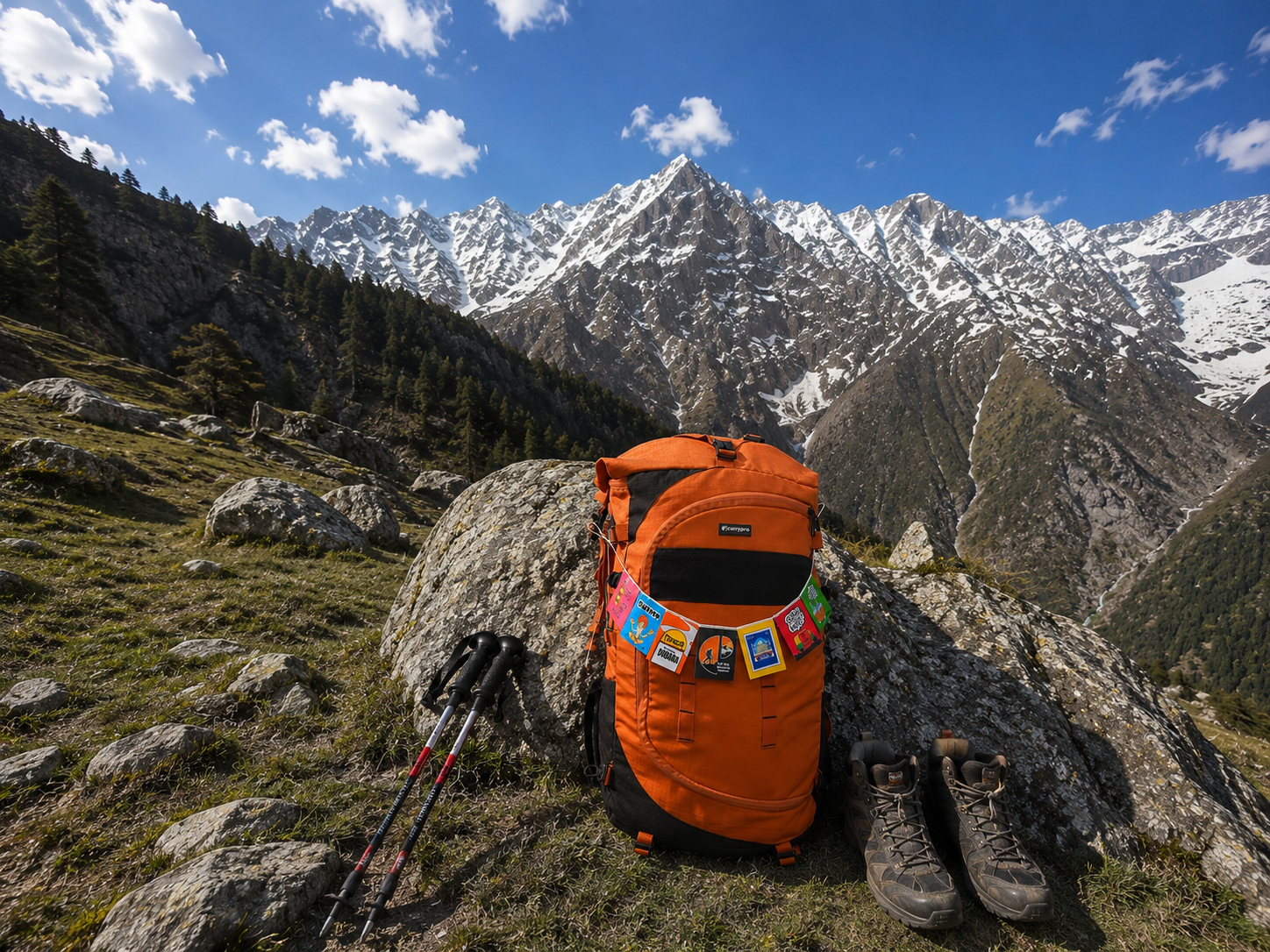 Backpacking India Route Planner: Himachal, Rajasthan, South India and Northeast