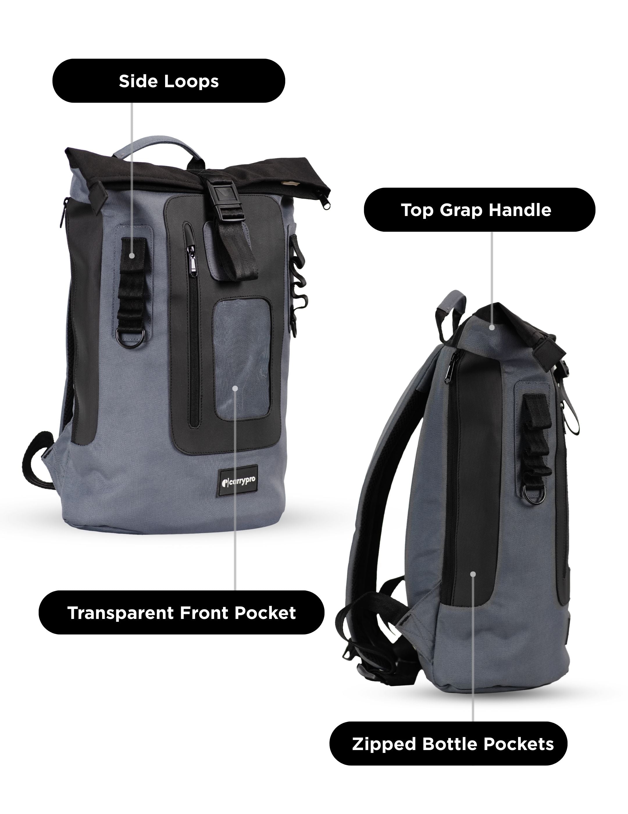 MOJO V2.0 BACKPACK EVERYDAY LAPTOP FEATURES #color_Space Grey