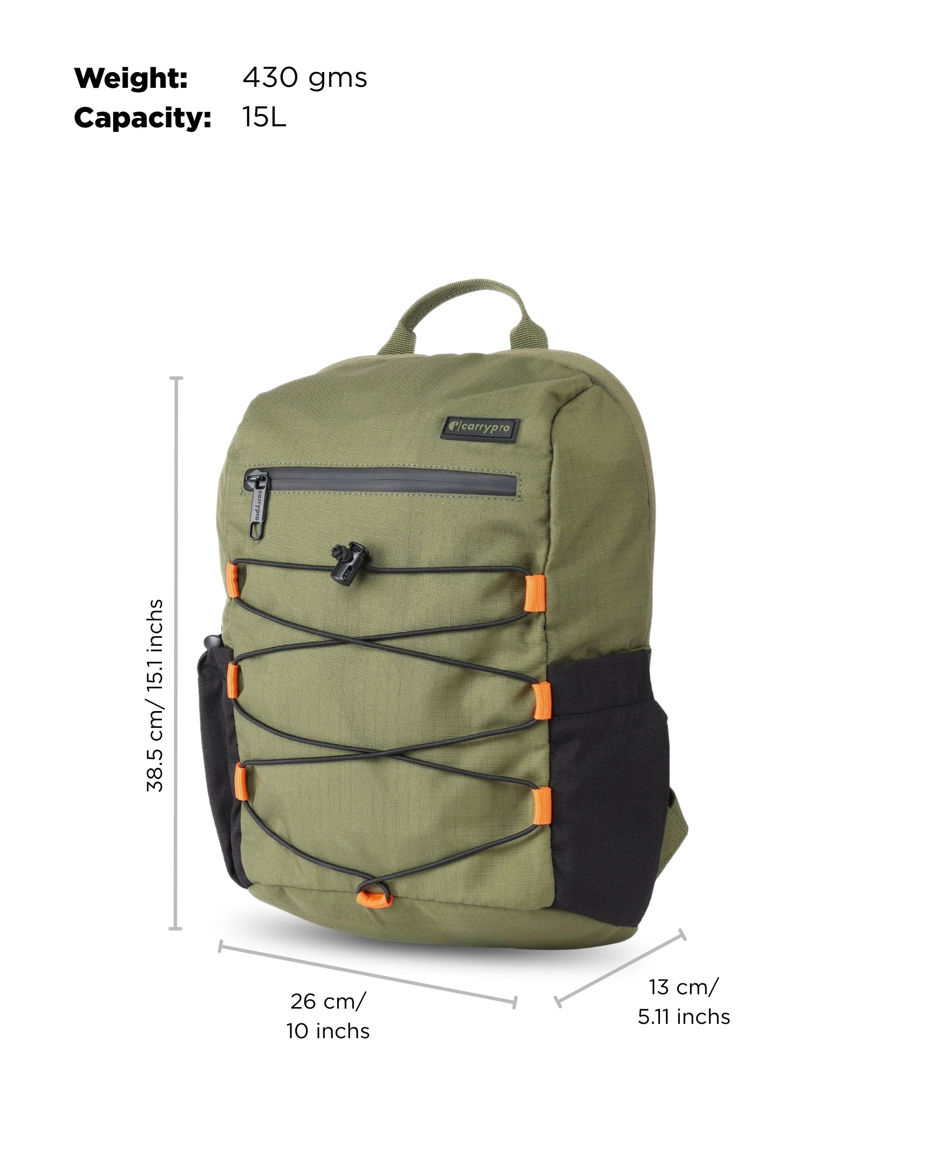 Lite 15l Daypack #color_Olive Green