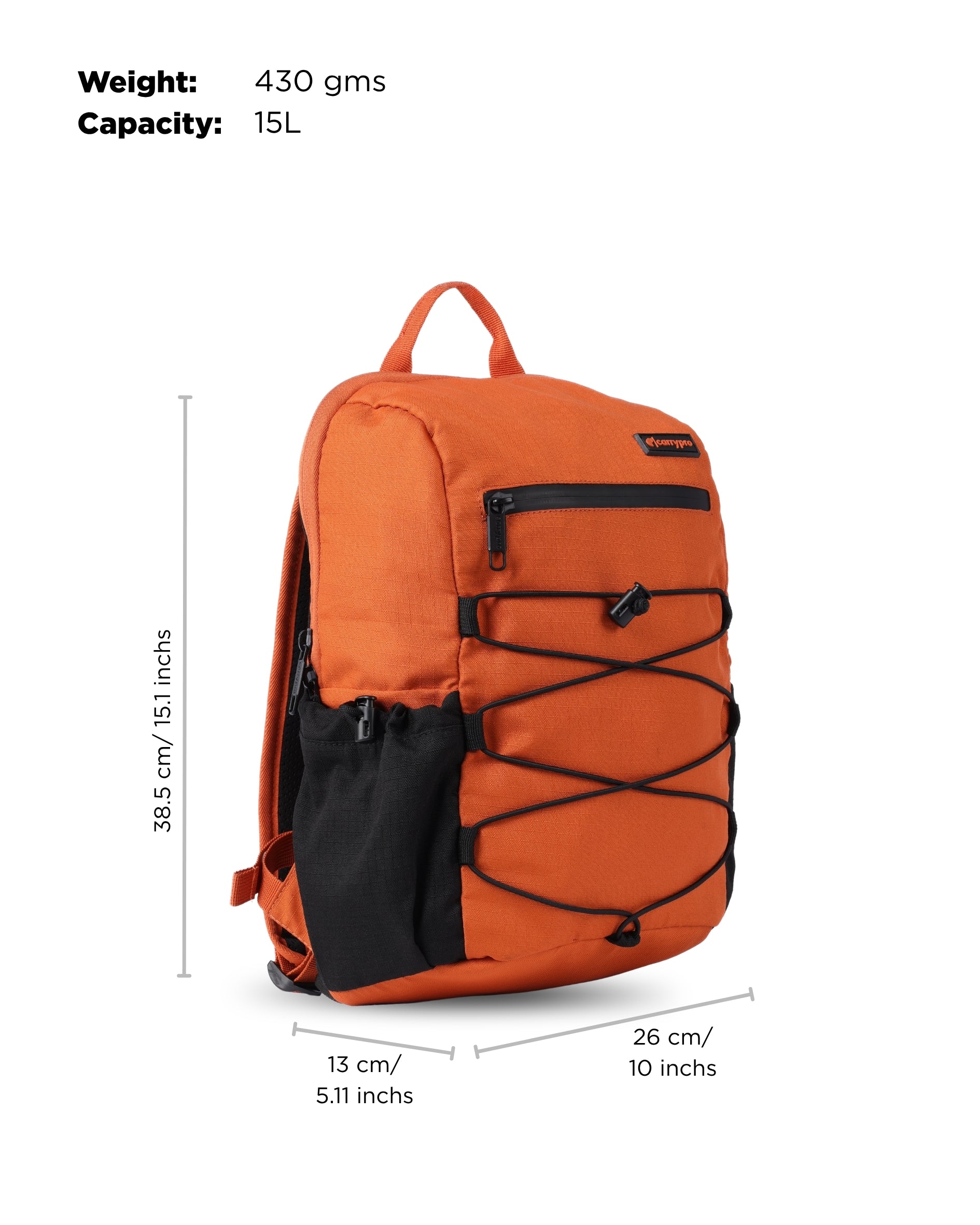 Lite 15l Daypack #color_Rust Orange