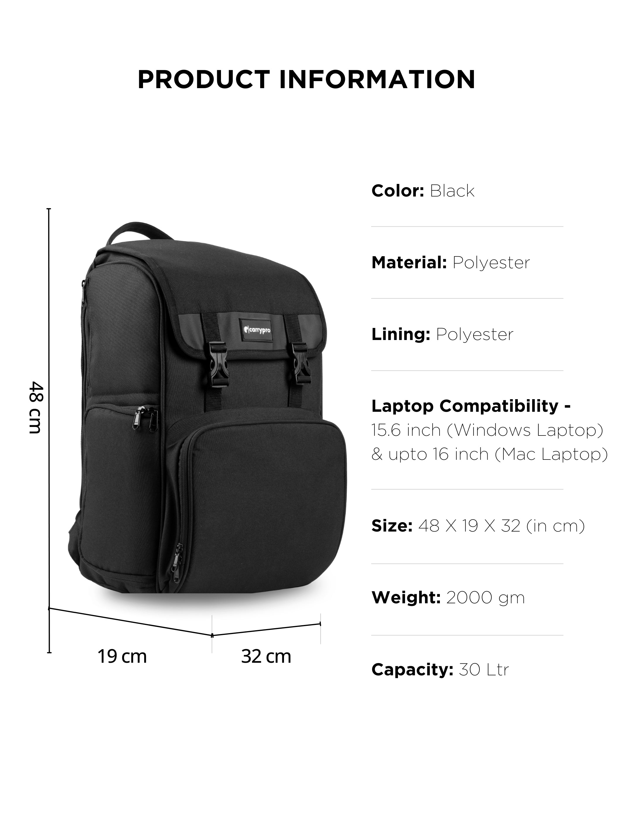 Buy Travel Camera Bag black