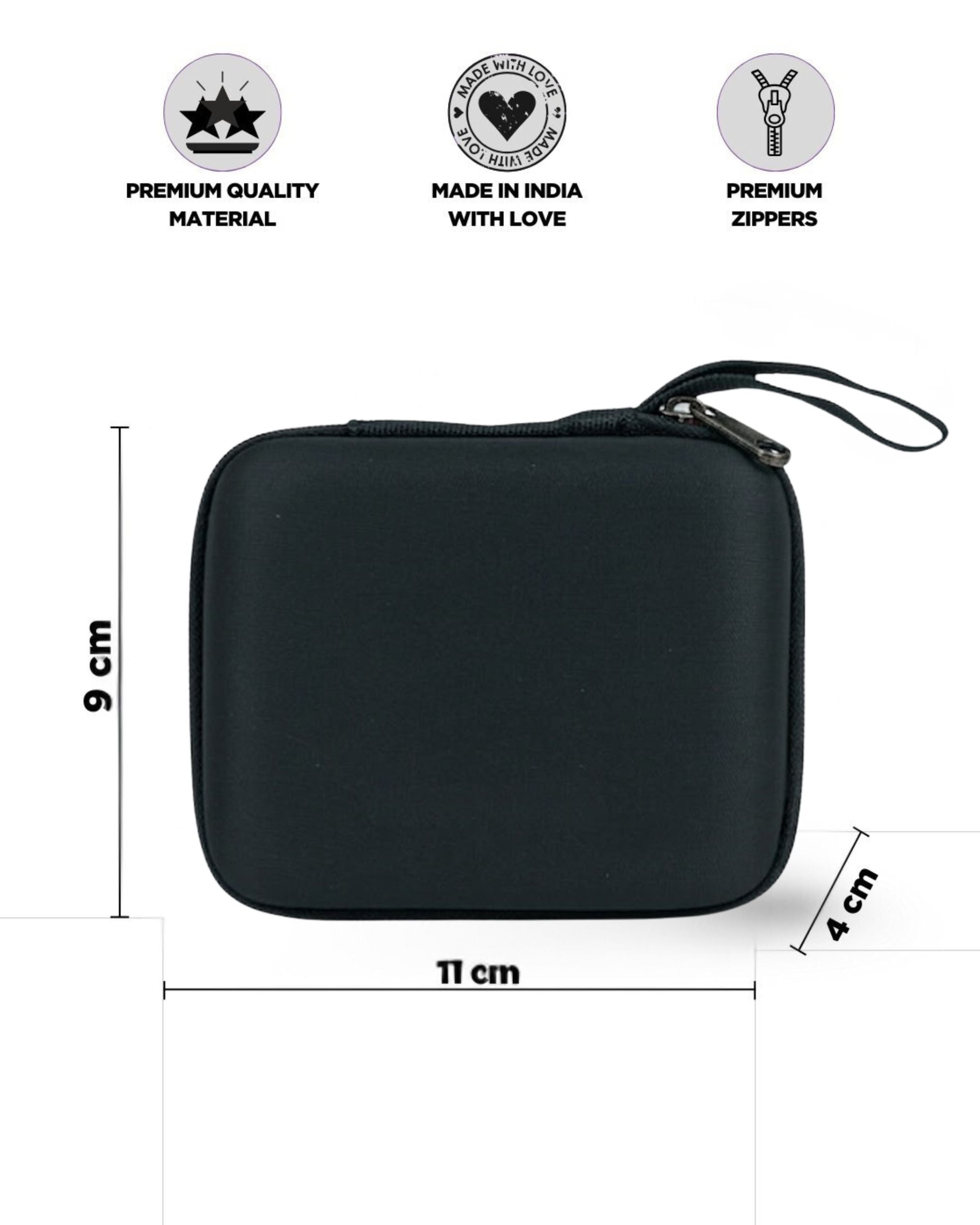 Features t showed for your charger Tech Kit small for your tech essentials #color_Deep Grey