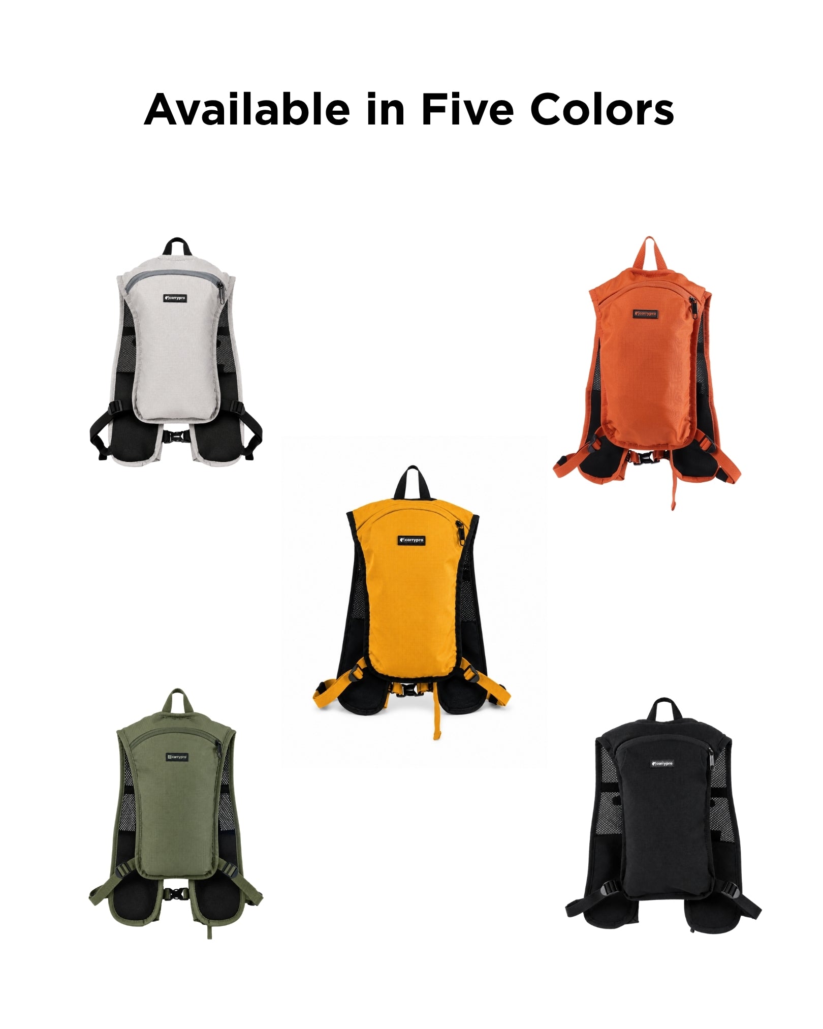5 colors in sprint bag