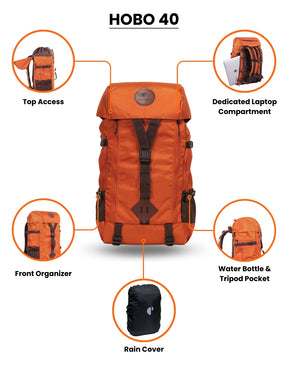 HOBO40 Functional Travel Backpack (40L)