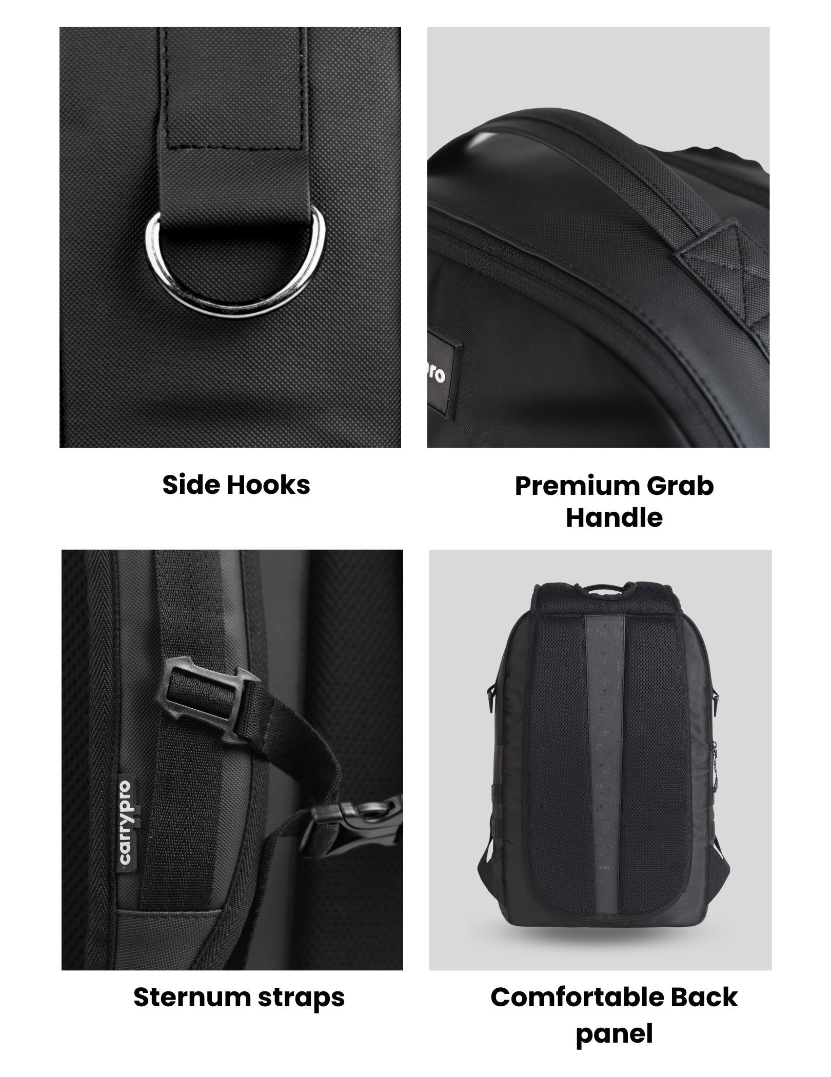 PRO Velcro Backpack with Customisable Front & Side Panel