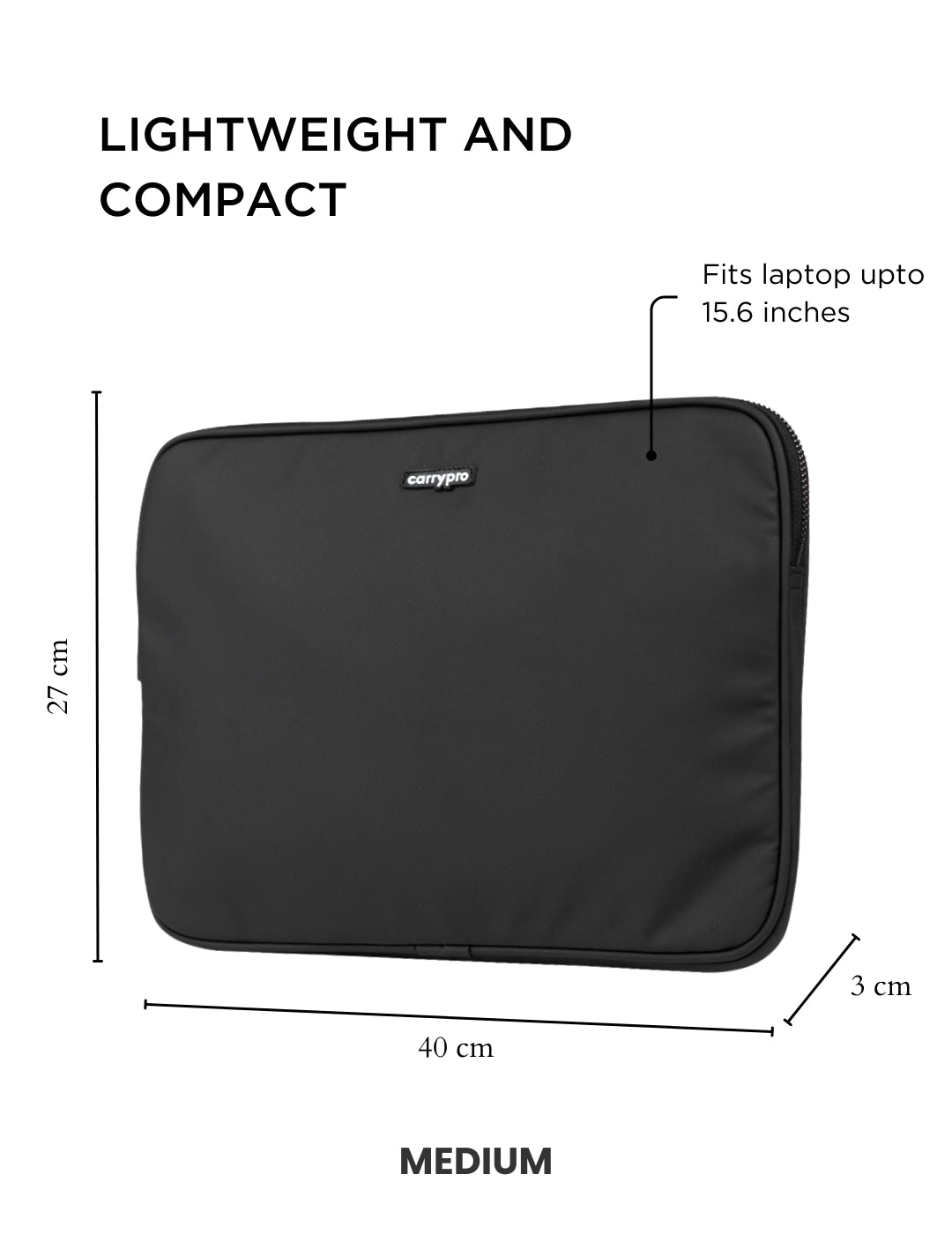 PRO Laptop Sleeve (For laptops upto 15.6 inches)