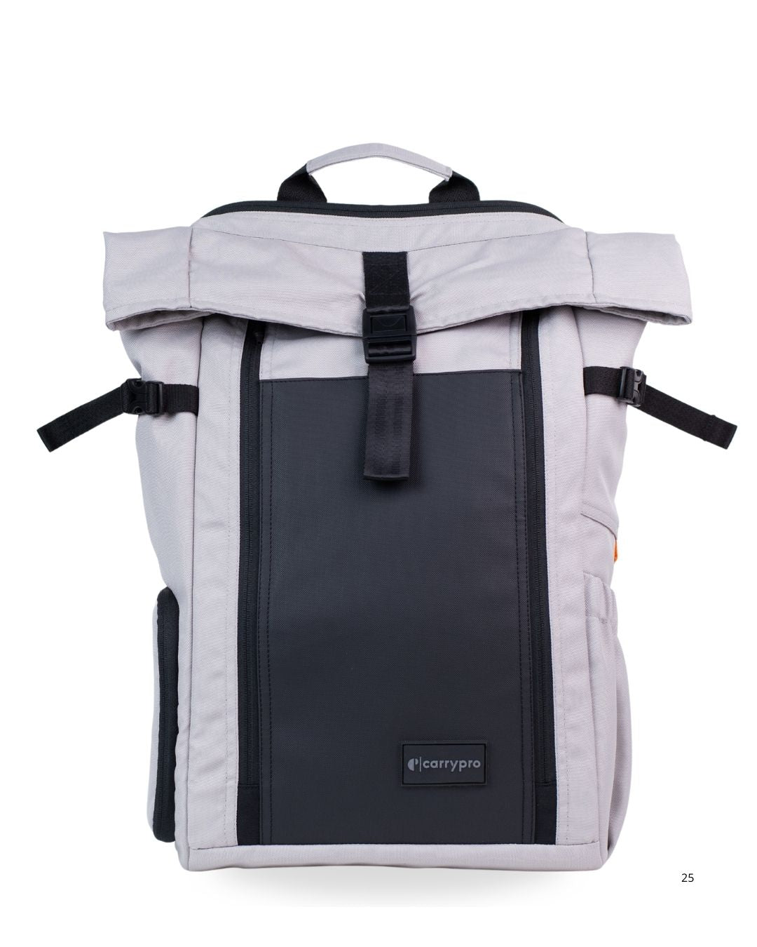 HOBO25 V3.0 Everyday Utility Rolltop Backpack #color_Mist Grey