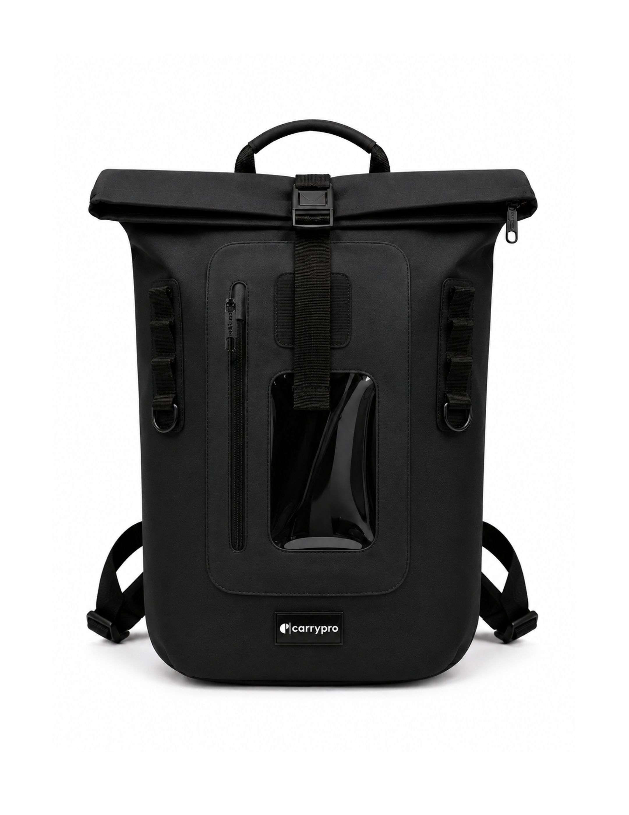 CARRYPRO MOJO V2.0 Everyday Backpack 20L(New) Front View #color_Black
