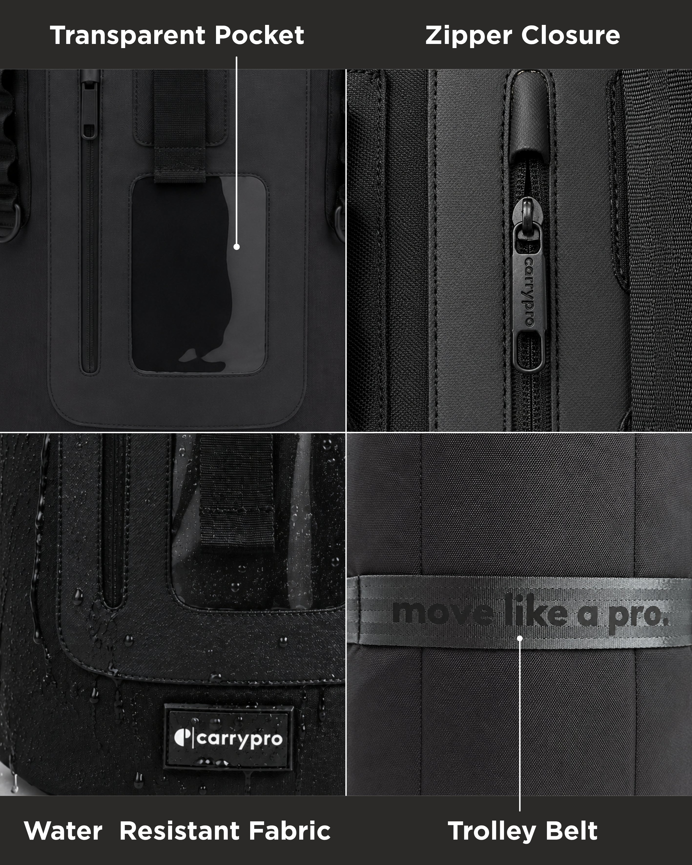 Mojo v1.0 every day backpack for office and college features #color_Black