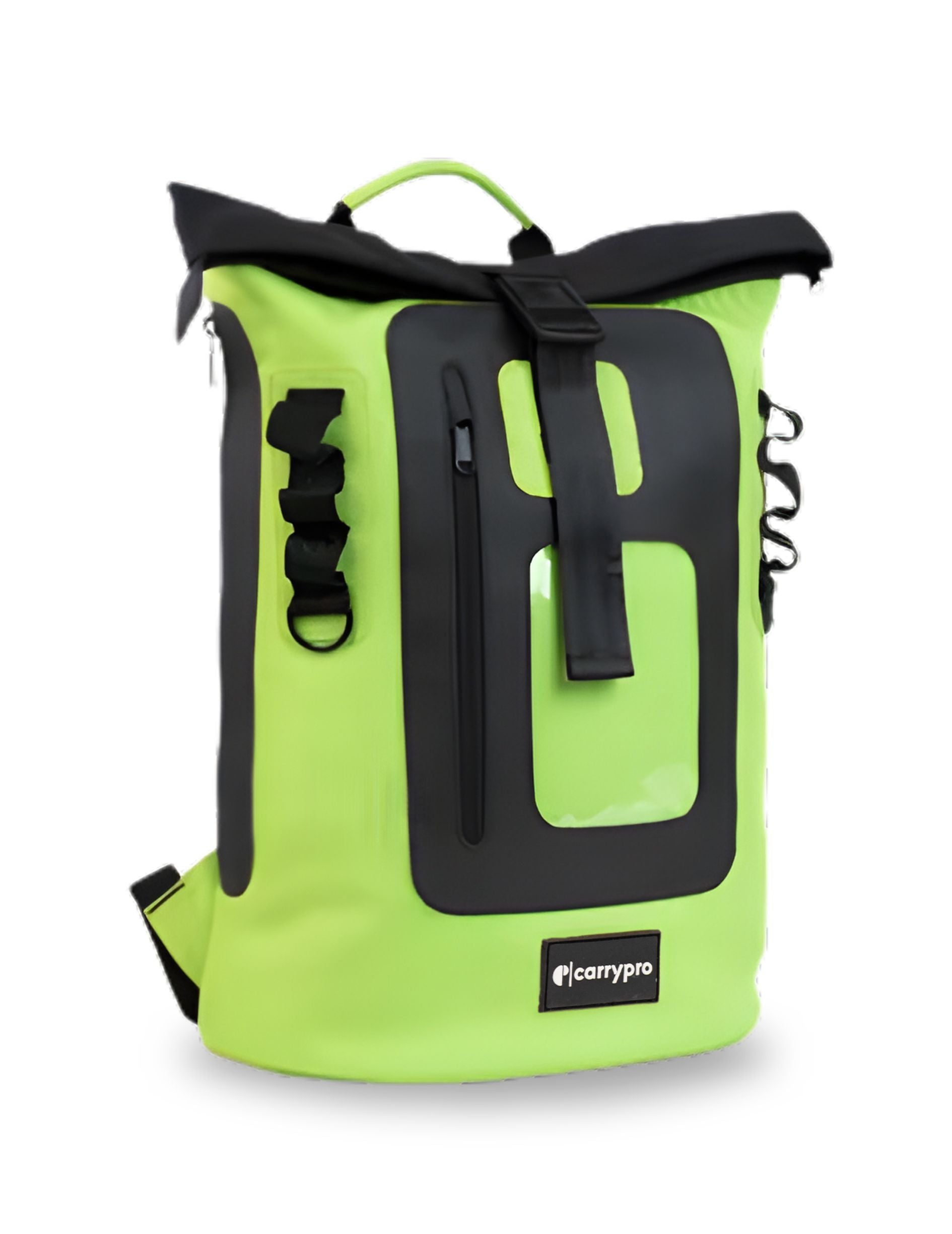 CARRYPRO MOJO V2.0 Everyday Backpack 20L(New) Front View #color_Neon Green