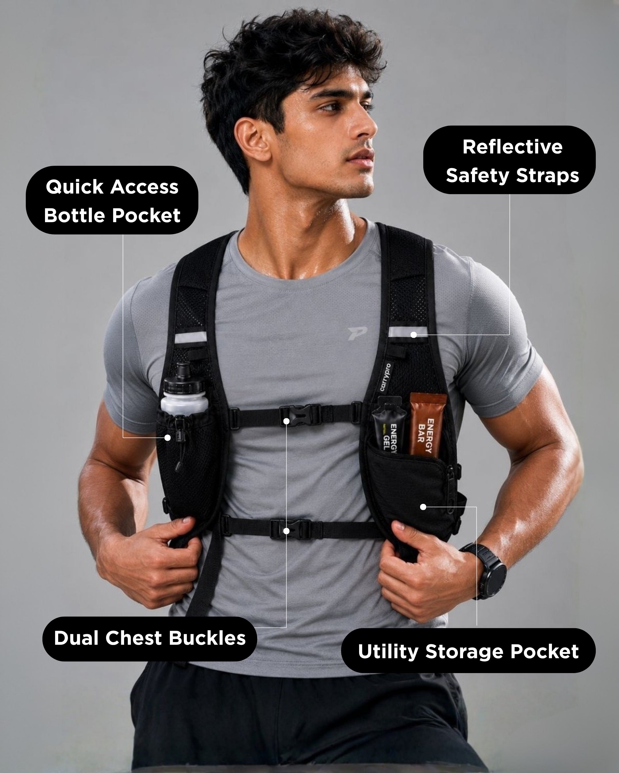 features of running bag 