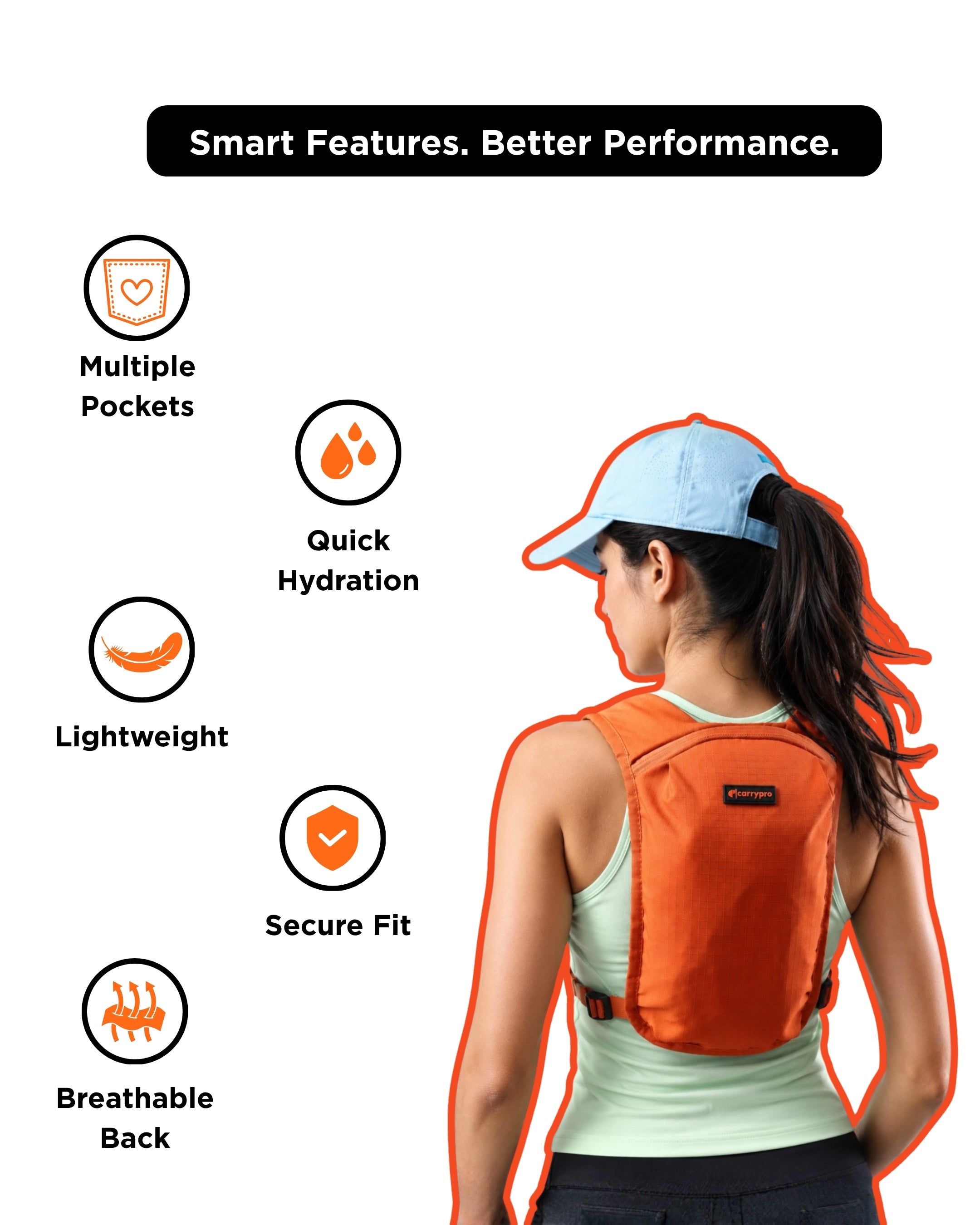 Sprint bag with he features