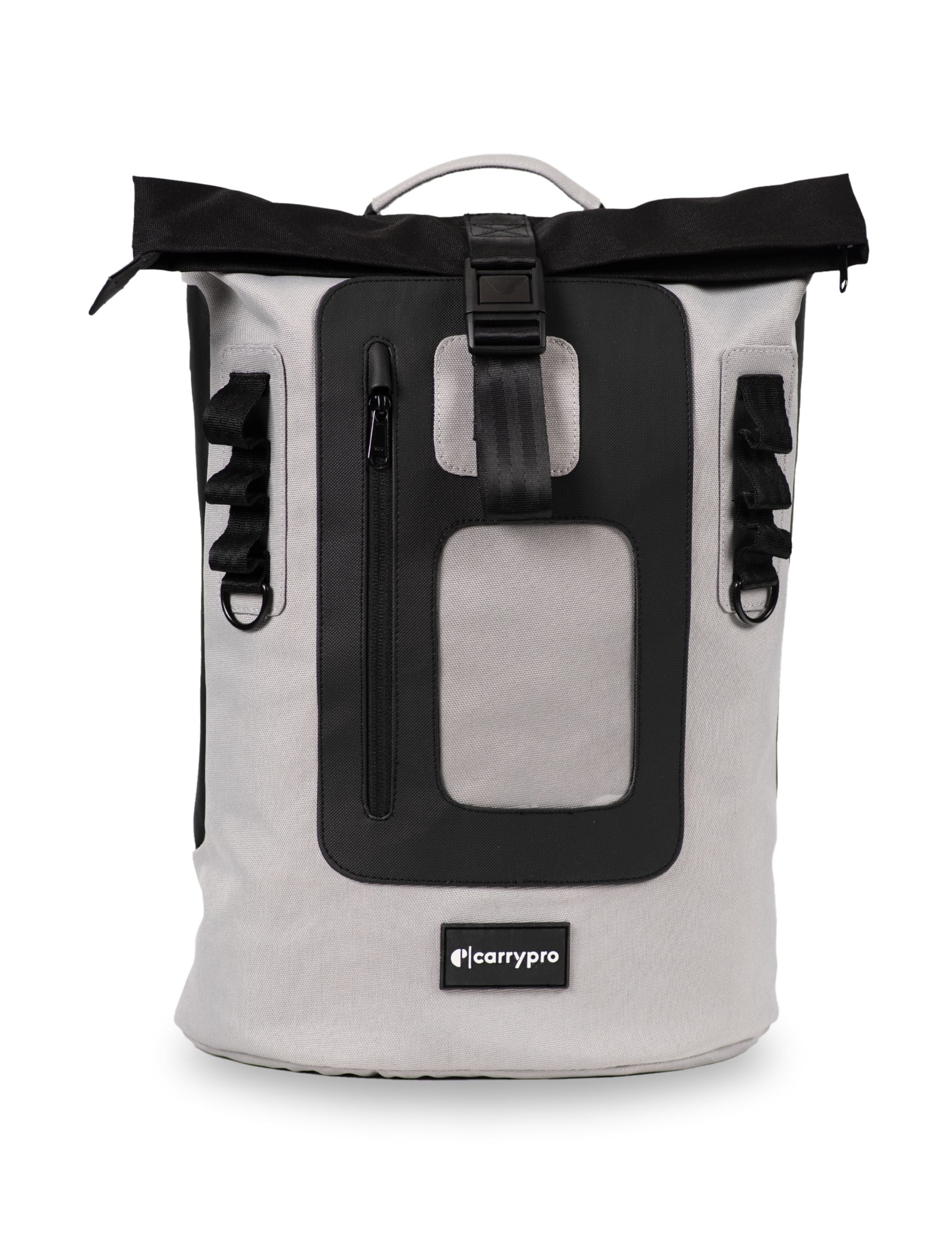 CARRYPRO MOJO V2.0 Everyday Backpack 20L(New) Front View #color_Mist Grey