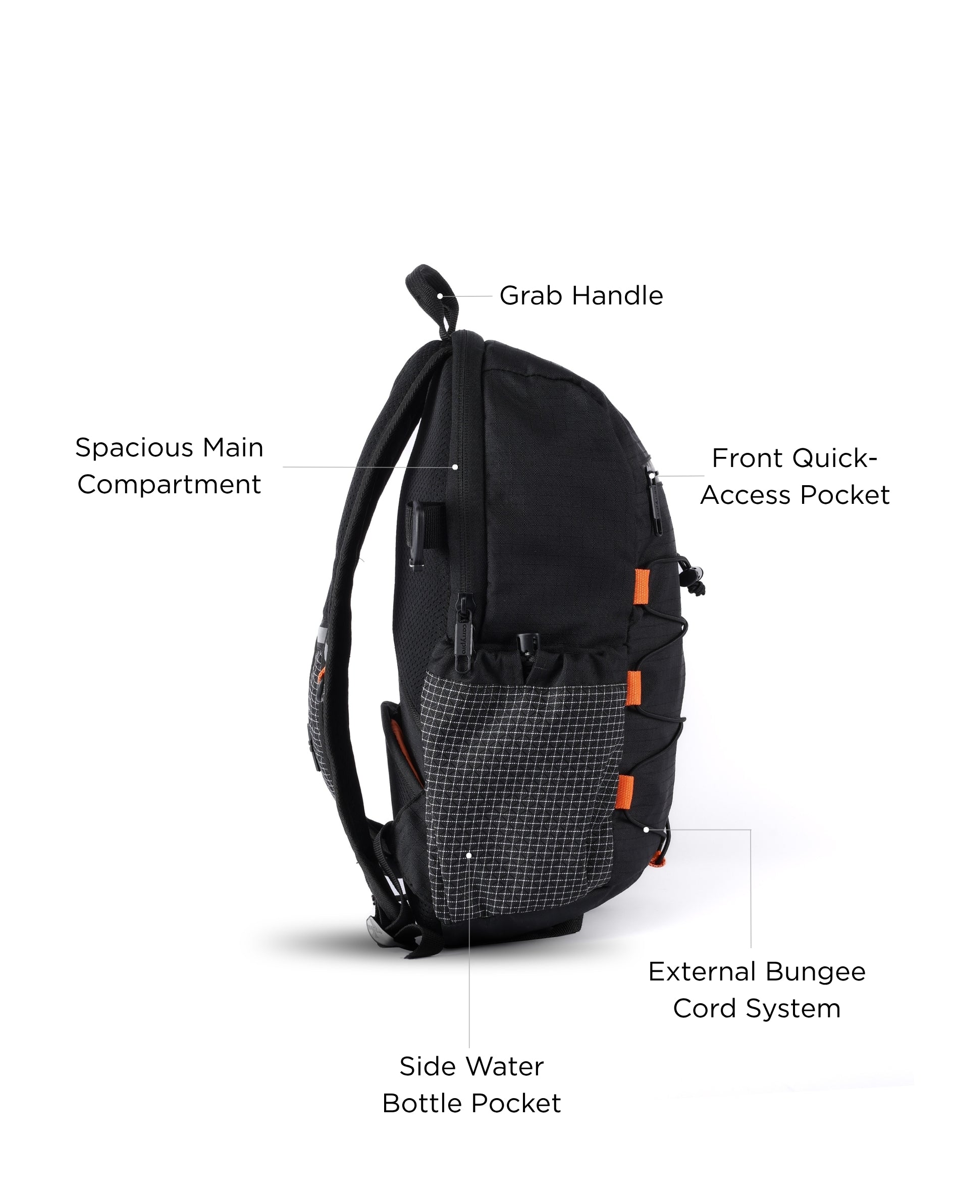 Lite 15l Daypack #color_Diamond Black